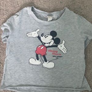 H&M’s Mickey Mouse crop top